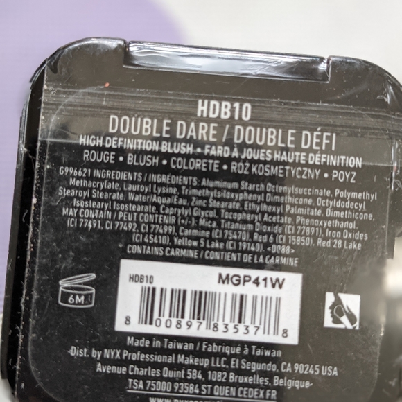 3/$14 NYX Double Dare NIP High Definition Blush orange - Picture 5 of 7